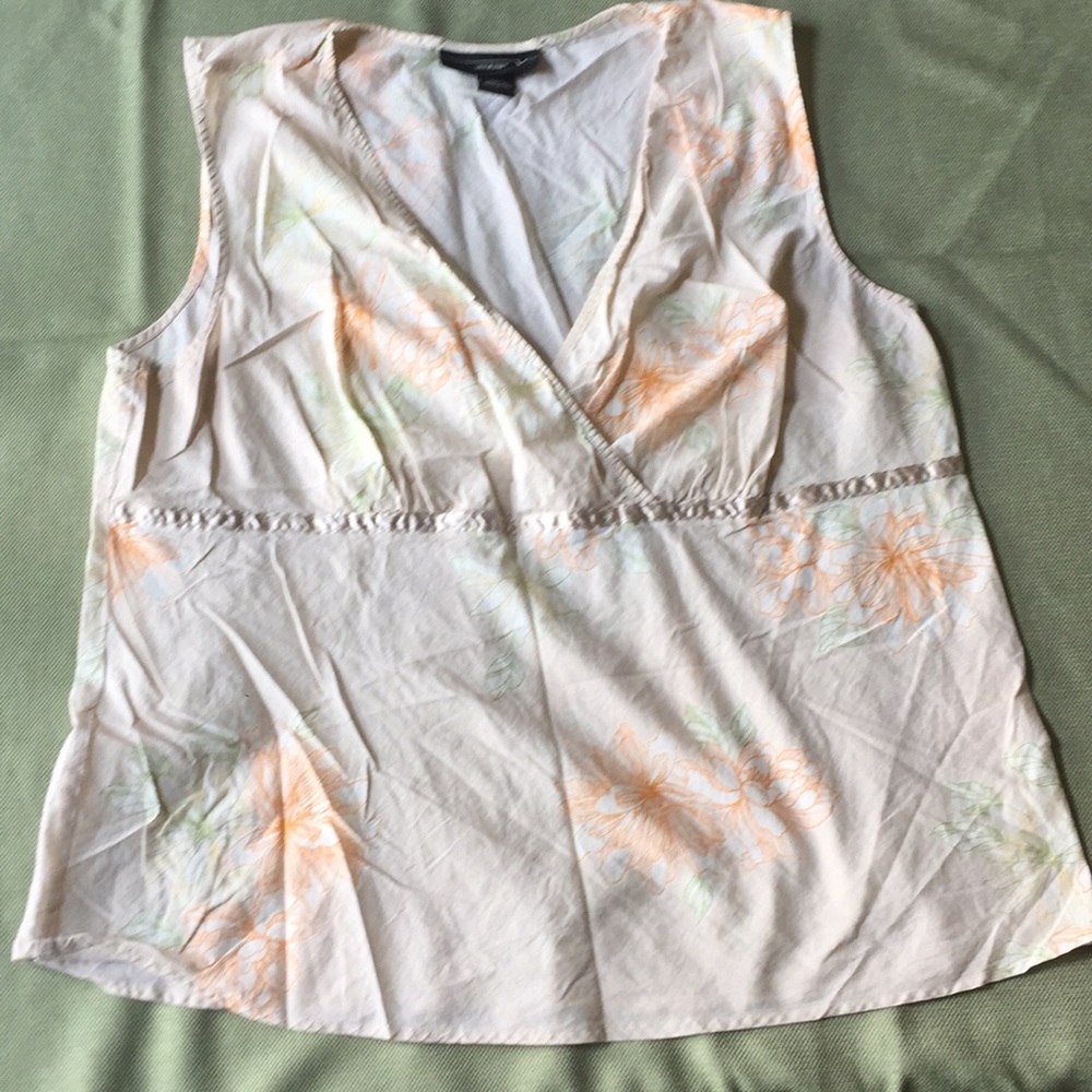 Venezia sleeveless summer blouse